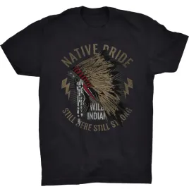native-pride-koszulka-indianin-dziki-zachod-wodz