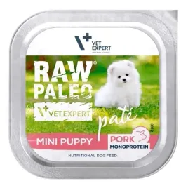vetexpert-raw-paleo-pate-mini-puppy-pork-150g