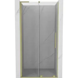 mexen-velar-l-drzwi-prysznicowe-rozsuwane-100-cm-transparent-zlote-szczot