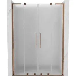 mexen-velar-l-duo-drzwi-prysznicowe-rozsuwane-140-cm-szron-rozowe-zloto-