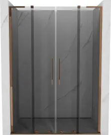 mexen-velar-l-duo-drzwi-prysznicowe-rozsuwane-140-cm-grafit-rozowe-zloto