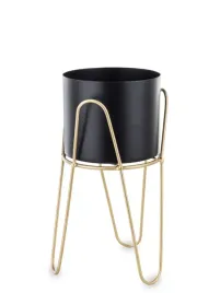 kwietnik-oslonka-metalowa-czarno-zlota-23cm