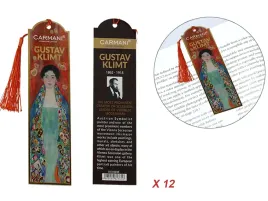 kpl-12-zakladek-do-ksiazki-g-klimt-panny-lieser-carmani