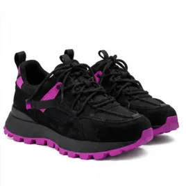 damskie-sneakersy-trekkingowe-czarne-z-fuksja-na-grubej-podeszwie-38
