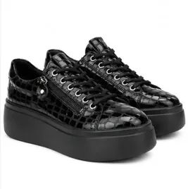 czarne-lakierowane-sneakersy-damskie-na-platformi-36