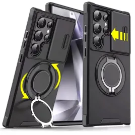 etui-do-samsung-s23-ultra-pancerne-czarne-zamykane-case-podstawka-czarny