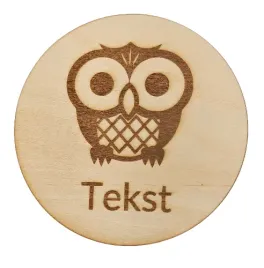 grawerowana-personalizowana-podstawka-pod-kubek-sklejka-o-srednicy-95cm-3mm-sowka