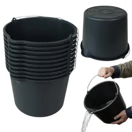 wiadro-budowlane-z-lejkiem-wiaderko-gospodarcze-czarne-12-l-10-sztuk