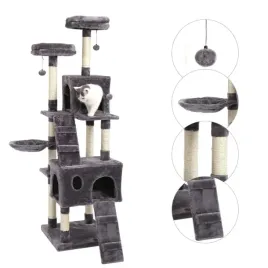 drapak-dla-kotow-kociat-wysoki-wieza-domek-legowisko-stabilny-161-220-cm