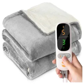 koc-elektryczny-grzewczy-duzy-miekki-regulacja-timer-na-pilota-mata-180x160