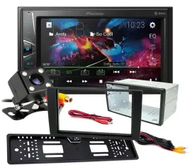 radio-pioneer-2-din-kamera-audi-a4-b6-b7-seat-exeo