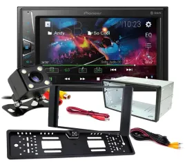 radio-pioneer-2-din-bt-kamera-ford-focus-c-max-s-max-transit-kuga-fiesta