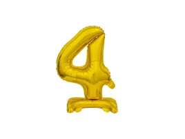 balon-foliowy-stojacy-cyfra-4-zlota-38-cm