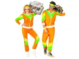 kostium-disco-dres-pomaranczowy