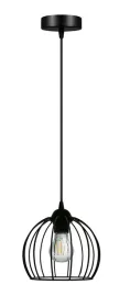 lampa-sufitowa-zyrandol-diament-czarna-druciak-25