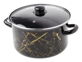 garnek-emaliowany-ze-szklana-pokrywka-prosty-czarno-zloty-marble-24-cm-60l