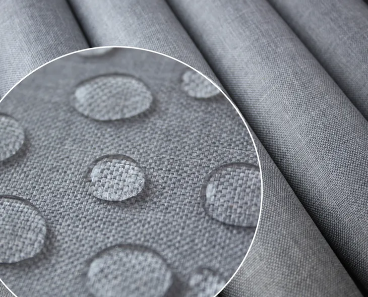 MATERIAŁ WODOODPORNY IMITACJA MATERIAŁ LEN kol1003