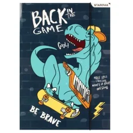 teczka-z-gumka-a4-skate-dino-starpak-536505