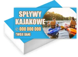 wizytowki-firmowe-gotowy-projekt-gratis-100-sztuk-splywy-kajakowe
