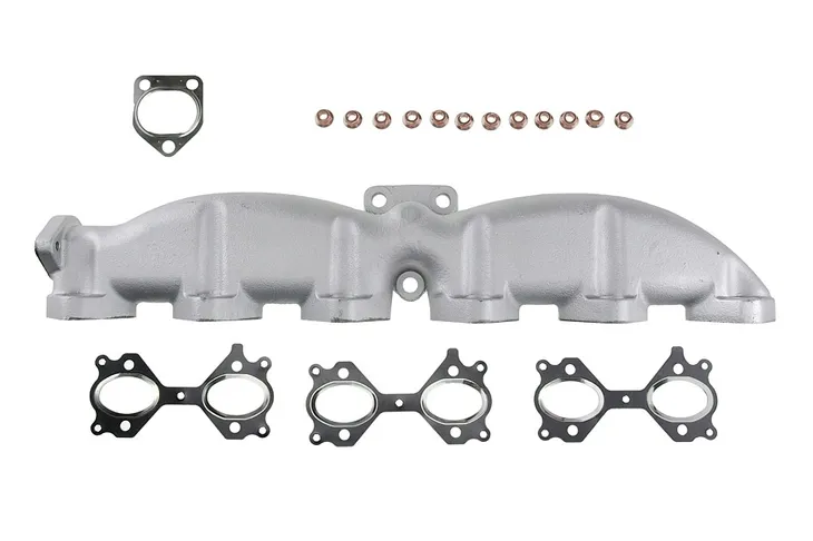 bmw-e46-e39-e60-e61-e65-e66-e67-x3-x5-kolektor-wydechowy-uszczelki-sruby-stan-nowy