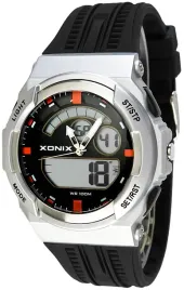 damski-zegarek-xonix-dualtime-wr100m-stoper-timer