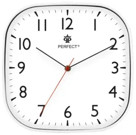 zegar-scienny-perfect-bialy-29cm-bateria-aa