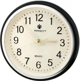 zegar-scienny-perfect-brazowy-28cm-bateria-aa-stan-nowy