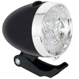 lampka-rowerowa-retro-czarna-chrom-przod-led