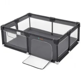 comomy-ciemnoszary-kojec-dla-dzieci-188-x-127-x-66-cm-polycotton