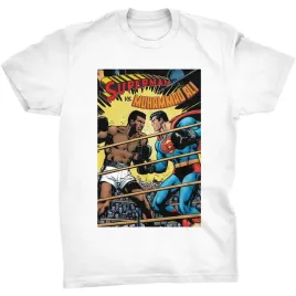superman-vs-muhammad-ali-koszulka-boks-sport