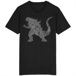 godzilla-newspaper-koszulka-monsterverse-kaiju