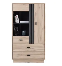 witryna-niska-80cm-dab-estana-antracyt-allmo-4