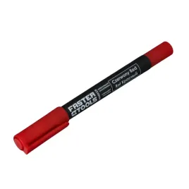 faster-tools-marker-niezmywalny-czerwony-dwustronny-okragly