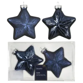 bombka-choinkowa-szklana-granatowa-gwiazda-z-brokatem-10-cm-zestaw-2-szt
