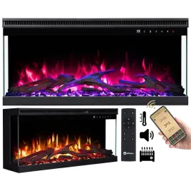kominek-elektryczny-led-aflamo-unique-100-pro-trzyszybowy-1500-w-glosnik