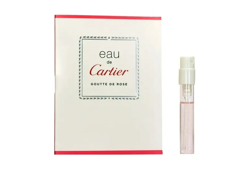 Eau Cartier Goutte de Rose CARTIER edt 1,5ml