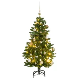 sztuczna-choinka-na-zawiasach-150-lampek-led-i-bombki-120-cm
