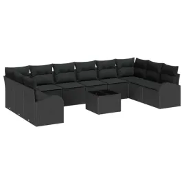 zestaw-sof-na-ogrod-11-pcs-czarny-polirattan