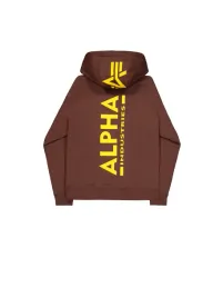 bluza-alpha-industries-backprint-hoodie-powder-brown-m