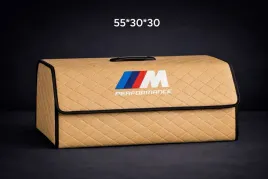 duzy-organizer-torba-do-bagaznika-z-logo-bmw-bezowy-pikowana-skora-pu