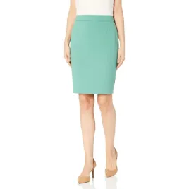 spodnica-damska-calvin-klein-lux-straight-olowkowa-mietowa