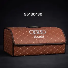 duzy-organizer-torba-do-bagaznika-z-logo-audi-brazowy-pikowana-skora-pu
