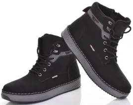 meskie-buty-zimowe-botki-ekoskorzane-czarne-sniegowce-ocieplane