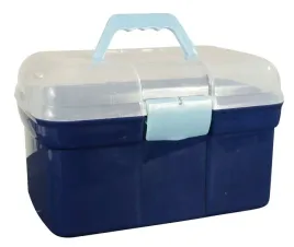 pfiff-100576-skrzynka-6-czesciowy-zestaw-do-czyszczenia-koni-blue