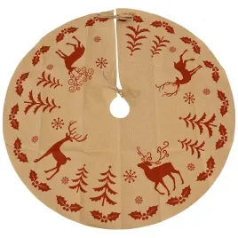 oslona-choinkowa-z-recyklingu-90cm-czerwona-z-reniferami