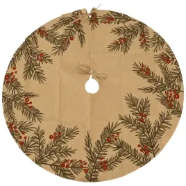 oslona-pod-choinke-ekologiczny-poliester-motyw-galazek-sosny-90-cm
