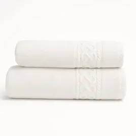 recznik-sydney-bawelniany-elegancki-50x90-bialy