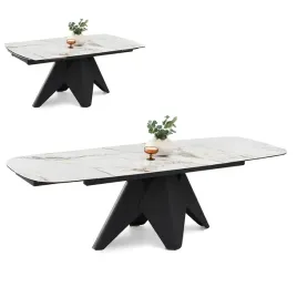 modny-stol-rozkladany-bezowy-marmur-260-cm-nerisa-czarna-centralna-noga