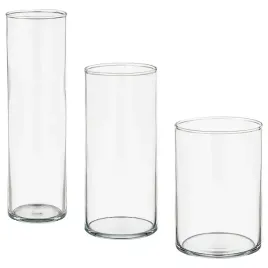 ikea-cylinder-wazon-szklany-zestaw-3-szt
