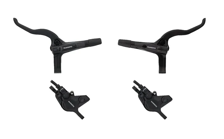 Zestaw hamulce hydraulicznych tarczowych Shimano BL-MT402-3A BR-MT410